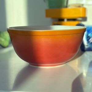 Pyrex #403 "Flameglo" Mixing Bowl